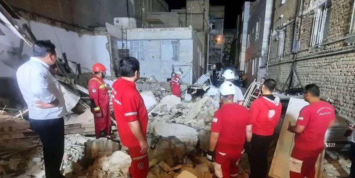 انفجار و ریزش ساختمان در ملارد با ۵ مفقودی احتمالی