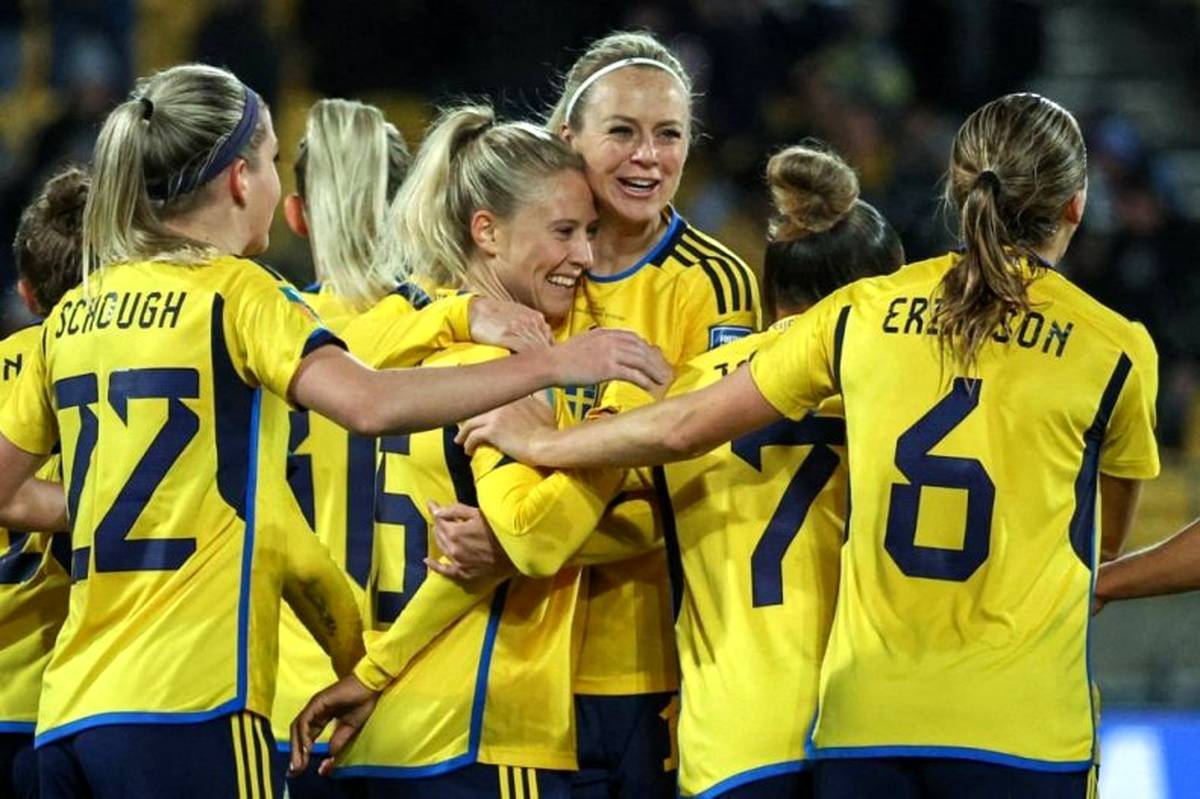 برد پرگل تیم ملی سوئد مقابل ایتالیا